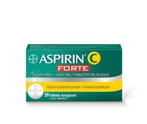 ASPIRIN C FORTE 10ГАРЯЧИХ ТАБЛЕТОК