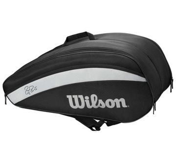 Теннисная сумка Wilson Roger Federer Team x 12 black