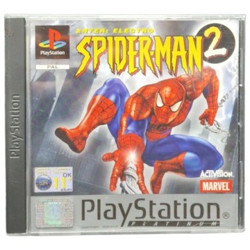 Spider-Man 2 Enter Electro PlayStation PSX, PS1 #2