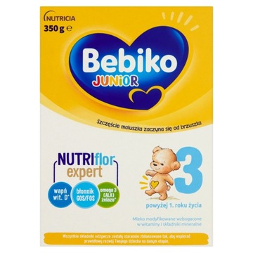 Bebiko JUNIOR 3 молочная смесь, 350 г