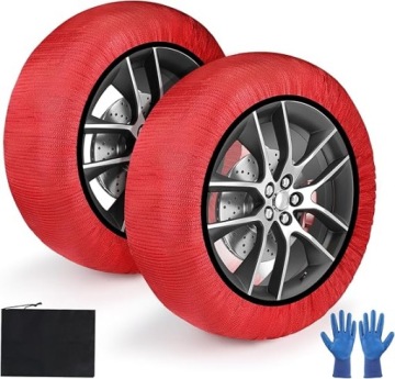 Текстильные цепи противоскольжения на колеса ONORM L R14 R15 R16 R17 R18 R19 R20