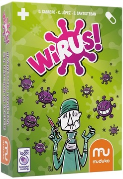 Вирус семейная карточная игра Trefl