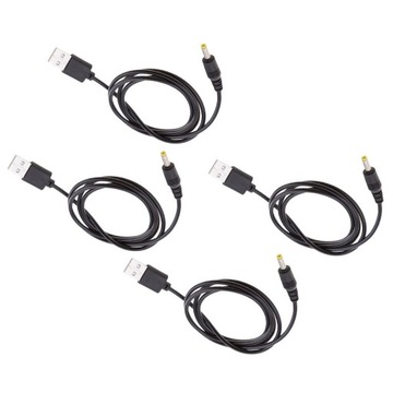 4x USB Type-A зарядный кабель для питания постоянного тока с штекером