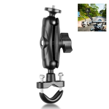 Мотоцикл Handlebar Fixed Mount Ball Head Holder для GoPro Black