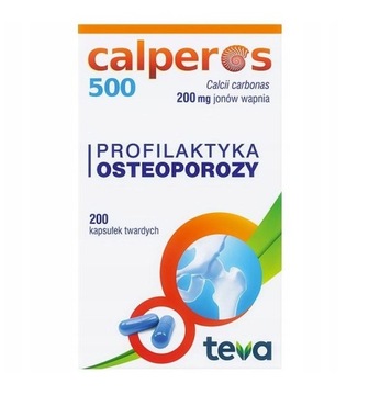 Кальперос 500 кальцій остеопороз сильні кістки 200