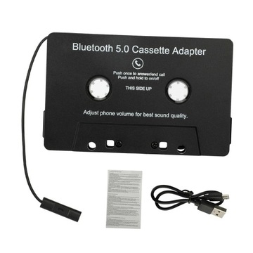 Беспроводная автомобильная кассета для смартфона Bluetooth 5,0
