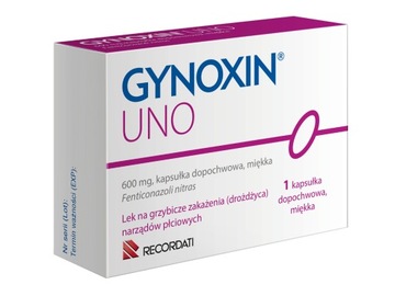 GYNOXIN UNO 600 мг 1 вагінальна капсула (Inpharm)