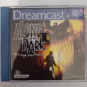 Alone in the Dark The New Nightmare, Sega Dreamcast, все на немецком языке
