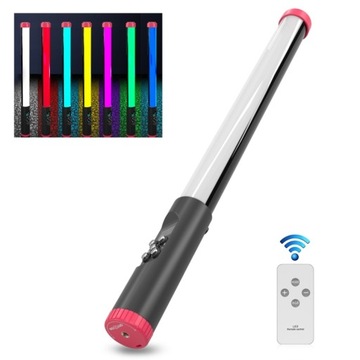 PULUZ RGB Waterproof LED Stick Red