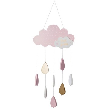Декоративная детская подвеска Pink Cloud