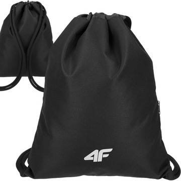 4F рюкзак для обуви школьный спортивный u080 черный 18L