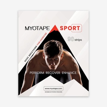 Дыхательные пластыри для спортсменов MYOTAPE SPORT 90шт