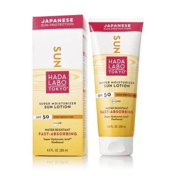 Hada Labo Tokyo Sun лосьон для загара с SPF 50