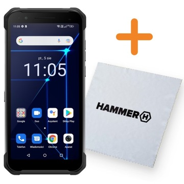 HAMMER Construction бронированный смартфон IP69 + бесплатно