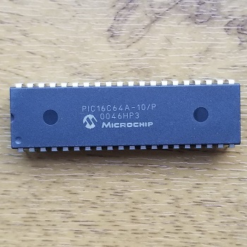 Pic16c64a-10 / p-Мікроконтролер 8-біт, 2K, 128B, 20 МГц