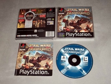 STAR WARS EPISODE и Jedi POWER BATTLES PS1 PSX PLAYSTATION 3XANG