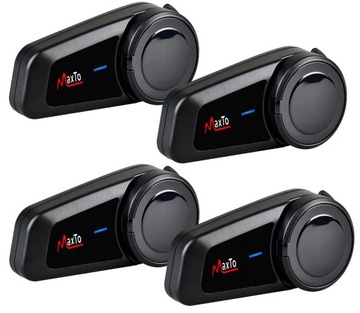 4x домофон MaxTo M2 FM-радио для 6 шлемов