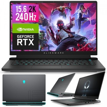 ALIENWARE M15 QHD 240Hz i7x16 32GB 2TB GeForce RTX