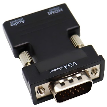 АДАПТЕР КОНВЕРТЕР HDMI В VGA + АУДІО