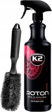 K2 ROTON PRO жидкость для мытья обода 1л + щетка