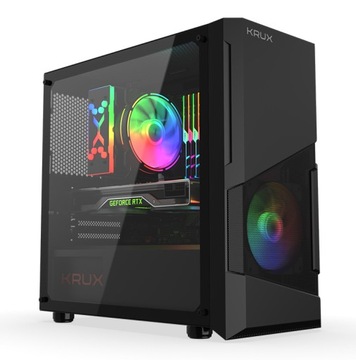 Корпус KRUX Cosmo RGB Mini 1xfan Mesh