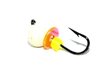 Вольфрамовая мормышка, 0,2 г FLUO сфера
