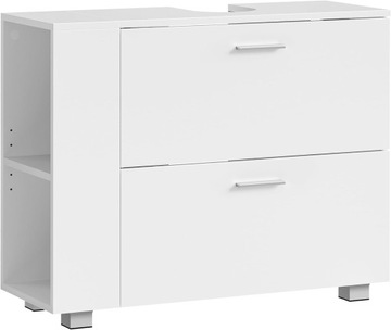 Vasagle шафа для раковини білий BBK502W01