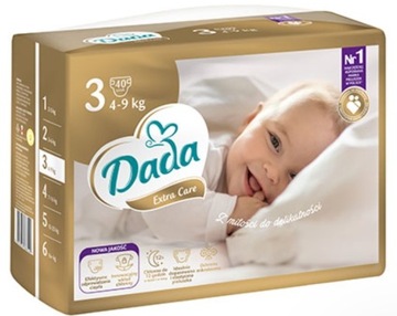 Подгузники Dada 3 Extra Care Pampers 40 шт.