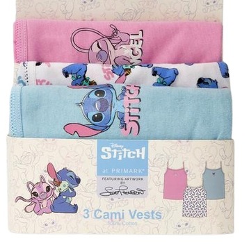Футболки STITCH & ANGEL DISNEY 3-4 роки 104 см 3 упаковки