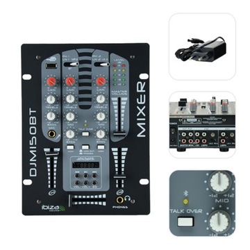 DJ микшер DJM150USB-BT MP3 USB BT