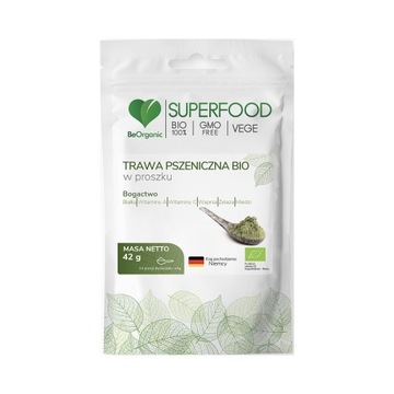 Био порошок BeOrganic PD Wheatgrass 42g