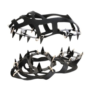 Shoe Crampons Snow Traction Cleats Anti Slip Snow Claws шипи для взуття Ice L