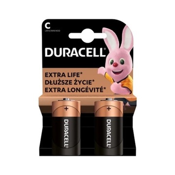 2X DURACELL BASIC C LR14 1.5 V щелочная батарея