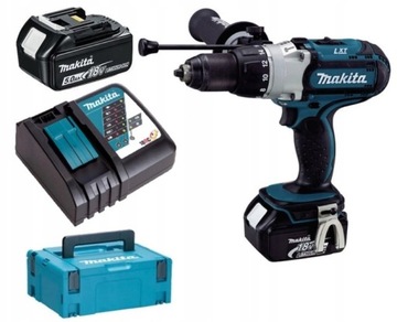 MAKITA УДАРНАЯ ОТВЕРТКА 3-СТУПЕНЧАТАЯ. DHP451RTJ 18V