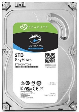 Новый жесткий диск 2TB Sata3 HDD Seagate 3.5 Skyhawk