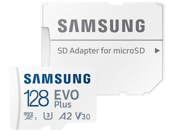 Карта памяти Samsung microSD MB-MC128SA / EU EVO Plus 128GB + адаптер