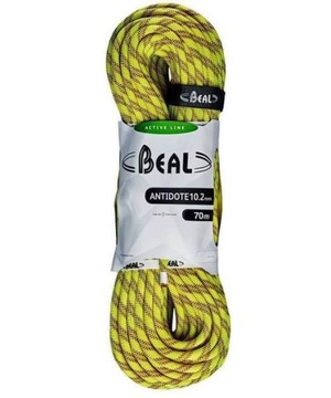 Противоядие 10.2 mm x 70M Yellow Beal динамическая веревка