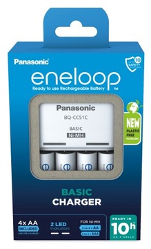 Зарядное устройство ENELOOP BQ-CC51 BASIC + 4X R6/AA ENELOOP