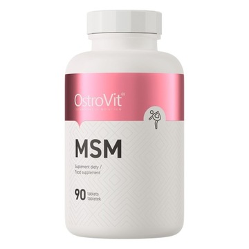 OstroVit MSM органическая сера 2000 мг 90 вкладок здоровые суставы костей