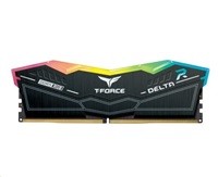 DIMM DDR5 32GB 6400MHZ, CL40, (KIT 2x16GB), T-FORCE DELTA RGB, чорний