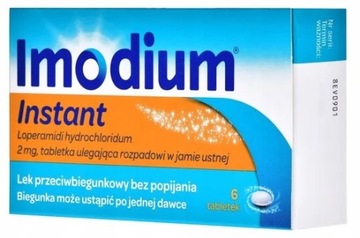 Imodium Instant 2 мг противодиарейный препарат 6 tab
