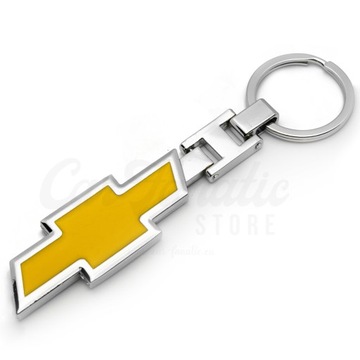 Брелок для ключів CHEVROLET металевий хром