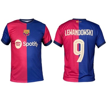 Футбольная майка - Lewandowski BARCELONA 2024-128 см