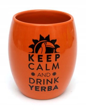 Matero Ceramic KEEP CALM 200ml Помаранчевий