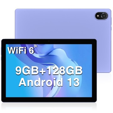 Doogee U10 планшет 9gb / 128GB 10.1 " Tab Android 13 5060mah FHD PAD фиолетовый