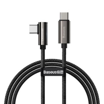 Кутовий кабель USB-C до USB-C Baseus Legend Series 1m