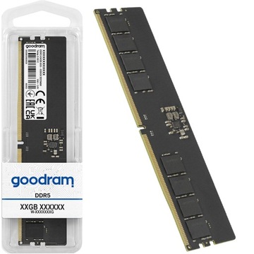 Оперативная память Goodram DDR5 16 ГБ 4800 МГц CL40 1,1 В для настольного компьютера
