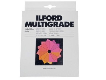 12 фильтров Ilford Multigrade 15,2x15, 2 см