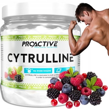 Цитруллин перед тренировкой малат цитруллин ProActive лесные фрукты 300г