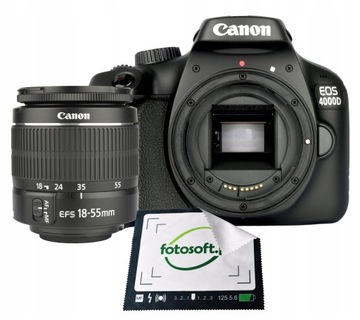 Canon EOS 4000D + 18-55 DC III новий оригінальний ідеальний подарунок